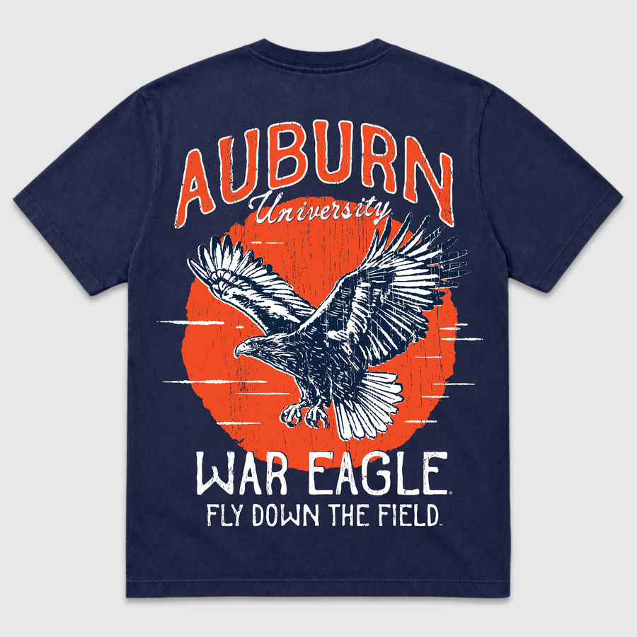 Auburn University "Fly Down The Field" Tee
