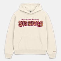 ASU Sun Devils Vintage Striped Hoodie