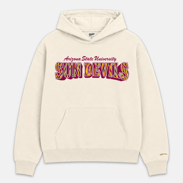ASU Sun Devils Vintage Striped Hoodie