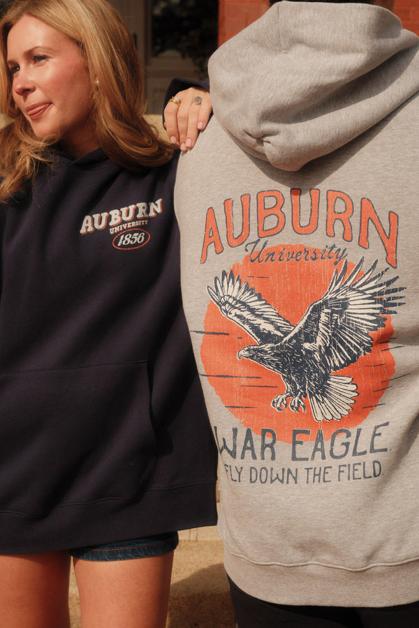 Heather Gray, back, War Eagle print